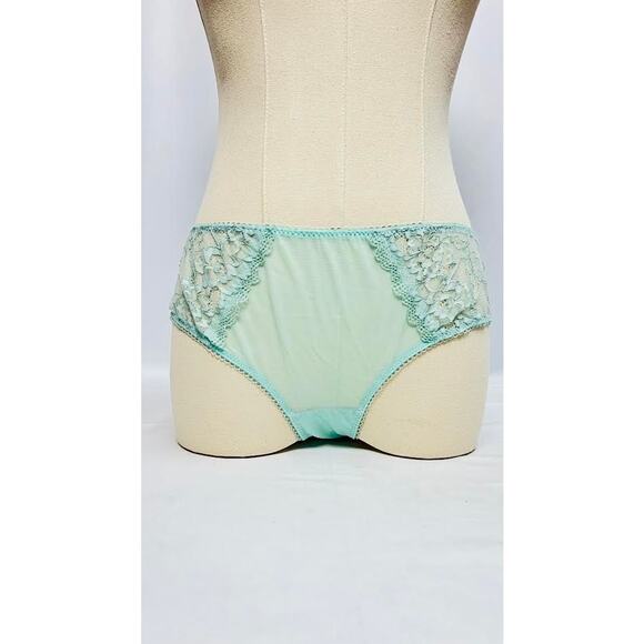 NWT! Madewell Honeydew Intimates Bikini Panty BLUE MEDIUM 2PK - Picture 1 of 7